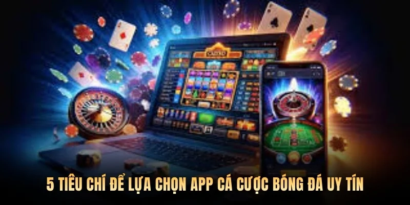 5 tiêu chí để lựa chọn app cá cược bóng đá uy tín