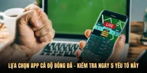 Lựa Chọn App Cá Độ Bóng Đá - Kiểm Tra Ngay 5 Yếu Tố Này